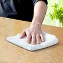 Avalon Towels Bar Towels (Pack of 60) Size 14x17 Inches  100% Cotton, Absorbent and Reusable Cleaning Rags, Multipurpose Cleaning Towels, Terry Cloth Rags, Durable Shop Rags (White)