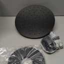 DELTA FAUCET 52160-BL25 Delta H2Oknietic Single Setting UltraSoak Shower Head, 2.5 GPM Water Flow, Matte Black