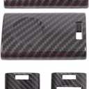 Smart Remote Key Fob Shell Compatible with Chevrolet Corvette C6 C7 Key Fob Case Cover,Car Remote Control Key (Carbon Fiber)
