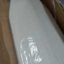 Ironing Board Full Size, RAINHOL Compact Iron Board with Iron Rest, Heat Resistant Cover with Ultra Thick Padding, Height Adjustable Heavy Duty for Home, Dorm, 43x13 Ivory