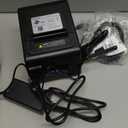 vretti Thermal Receipt Printer, 3'1/8 80mm Direct Thermal Printer with USB Serial LAN Port - Kitchen POS Printer ESC/POS Command Support Cash Drawer (Black)