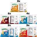 Simply Snacks Variety Pack, 0.875 Oz Bag, 36 Count, Organic, Packaging May Vary (EXP 12/01/26)