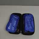 Insulin Cooler Travel Case TSA Approved Medication Diabetic Cooler for Travel with Temperature Display Refrigerated Medicine Organizer Bag with 2 Ice Pack (Blue)