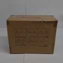 RLAVBL 7x5x4 Shipping Boxes Set of 50, White Corrugated Cardboard Box for Packing, Mailing, Business