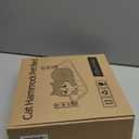 Cat Window Perch, Cat Window Hammock Soft and Comfortable Window Seat Bed with Washable Cover, Simple Install and Easy Clean Upgraded Suction Cups Hold up to 40lbs,Suitable for Window Width Over 24in