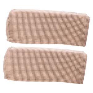 2pcs Stretch Armrest Covers for Sofas and Chairs Soft Spandex Non- Arm Protectors Easy to Clean Armrest Sleeves for Recliners and Couch Furniture