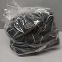 90 Pack Precut Tennis Balls Bulk for Furniture Legs Tennis Ball Chair Foot Covers for Floor Protection Ball (Black)