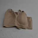 PoseFree Womens Seamless Wireless Supportive Bra Push Up Comfort Soft No Underwire Full Coverage T-Shirt Bra (3X-Large, Nude)