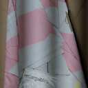 6 Pack Sleepovers Teepee Tent for Kids Bulk with Mattress Sheet Light,Natural Cotton Washable Indoor Play Tent for Birthday Slumber Party Girls Boys Pajama Movie Night Supplies(Pink, White)