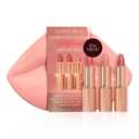 Charlotte Tilbury K.I.S.S.I.N.G Lipstick - Moisturizing & Hydrating Lipstick with Light-Diffusing Pigments for a Luminous Finish & Fuller-Looking Lips