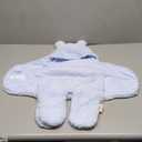 XMWEALTHY Cute Baby Items Newborn Plush Nursery Swaddle Blankets Soft Infant Girls Clothes Light Blue