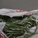 2 Pcs Snow Flocked Norfolk Pine Garlands, 72 Inch Real Touch Winter Pine Garland, Green Artificial Greenery Garland for Table, Mantle, Wall, Indoor, Outdoor Christmas Decorations