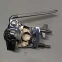 L-Rod Cowbells Cymbal Clamp, Heavy-Duty Cowbell Mount Percussion Holder Extension Arm Clip, 360Rotation Universal Mount for Cowbells, Jam Blocks & Handheld Percussion Instrument Accessories