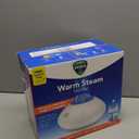 Vicks Warm Steam Vaporizer & Humidifier 1.5 Gallon Tank for Small and Medium Rooms, Night Light, Works with VapoPads and VapoSteam