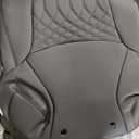 Customized for Toyota Sienna Seat Covers 2021-2026 Sienna 8 Seats 3 Row, Leather Car Seat Covers Waterproof Seat Covers Full Set for Cars, Car Seat Protectors, Airbag Compatible(Black)