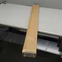 LazBlinds No Tools No Drill 1" Vinyl Mini Blinds, Cordless Blinds for Windows, Light Filtering Horizontal Window Blinds & Shades, 35" W x 36" H, White