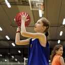 2 x Wuzfully Kids Basketball Size 3(22") for Toddler boy and Girls, Youth Basketball Size 5(27.5") for Indoor Outdoor Pool Play Games (Brown)