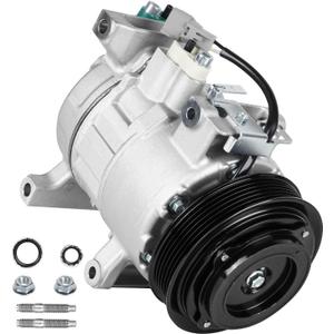 New AC Air Condition Compressor with Clutch for 2014-2023 Chrysler 300 3.6L, for 2015-2023 Dodge Challenger 3.6L, for 2014-2023 Dodge Charger 3.6L 3.6