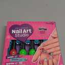 Nail Art Studio for Girls - Birthday Gift - Nail Polish Kit for Kids Ages 7-12 Years Old - Girl Gifts Ideas - Gift Set - Girly Stuff - Polish, Pens, Glitter, Stickers, Gems, Filer - 8 9 10 11 12 Year