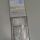 Mosuch Stainless Steel Over Door Towel Rack Bar Holders for Universal Fit on Over Cabinet Cupboard Doors 2 Pack (Sliver)