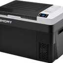 EUHOMY 32QT 12 Volt Refrigerator, Electric Cooler, Usable Battery, -4℉~68℉