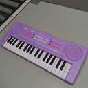 Keyboard Piano for Kids, BIGFUN 37 Keys Toddler Piano Multifunction Music Educational Instrument Toy, Electronic Kids Keyboard for 3-7 Year Old Girls and Boys (Purple)