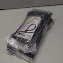 Pack Of 6 200 Pack Bulk KOOWIN Small 6 inch Nylon Plastic Cable Zip Ties Wire Wraps Black
