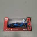 Lambo Toy Car Sian FKP3 Die-Cast Car Model with Lights and Sound Pull Back Toy Car for Boys Age 3 4 5 6 + Year Old (Blue)