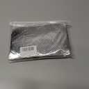 2 Pack Sparkly Fishnet Stockings for Women, Sexy High Waist Tights Rhinestone Fishnets Party Pantyhose (Sparkly - Black and Nude)