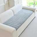 Couch Cover for Dogs Washable, Non Slip Couch Covers for Loveseat Sofa Pet Friendly, Soft Fuzzy Sofa Covers for Pets, Dog Couch Cover Furniture Protector(1,Light Grey,27.6"x59.1")