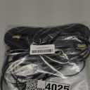 BUSOHE Cat 8 Ethernet Cable 15 FT 2-Pack, 40Gbps 2000MHz Cat8 High Speed Flat Internet Network Patch Cord, SFTP Shielded LAN Wire with Gold Plated RJ45 Connector for Outdoor Indoor - 15FT Black