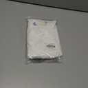 Darong Womens Basic T Shirts Summer Outfits Crew Neck Short Sleeve Back Cut Out Crop Tops Slim Fit Tees Y2k Clothing (White, L)