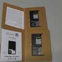 Rolling Square AirCard Pro - Apple Find My only  Bluetooth Tracker Card (2 Pack), Wireless Charging, Digital ID, Anti-Loss Wallet Finder, Black