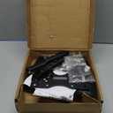 Amazon Basics Full Motion Articulating TV Wall Mount, with Swivel and Tilt, for 26" to 55" TVs and Flat Panels up to 80 Lbs, VESA Compatible, Black