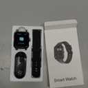 Smart Watch for Men Women SmartWatch 1.83" for iPhone Samsung Android Phone Compatible, Fitness Tracker Watch with Pedometer, Heart Rate/Sleep Monitor, Blood Oxygen, IP68 Waterproof (Black)