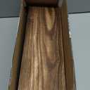 PHUNAYA Floating Shelves,Wall Mounted Shelf for Kitchen,Living Room,Bedroom,Bathroom Storage,Rustic Wood,Set of 2(Carbonized Black)