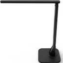 Lampat Dimmable LED Desk Lamp, 4 Lighting Modes (Reading/Studying/Relaxation/Bedtime), 5-Level Dimmer, Touch-Sensitive Control Panel, 1-Hour Auto Timer, 5V/1A USB Charging Port, Piano Black