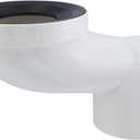 Shift 12.5cm Full Flush Offset Toilet Flange, Hose Connector Change Place Extension for Drain Pipe Connection