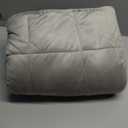 Topblan Weighted Blanket Twin Size 12lbs, Adult Weighted Blankets with Soft Warm Fabric for Sleeping and Calming, Adult Heavy Blanket for Sofa Bed, Grey, 48 x 72 inches