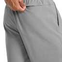 Reebok Men's Jumpstart 8 Short, Standard Fit, Lightweight Poly Fabric (Black, L)