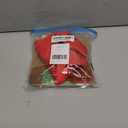 Kuoser Dog Winter Coat, Reversible Waterproof Dog Jacket with Reflective Strip, Warm Dogs Fleece Vest Adjustable Doggy Cold Weather Clothes Plaid Christmas Outfit Pet Apparel for Small Dogs, Red XS (X-Small (Chest Girth: 9.4-13.8'' ))