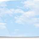 TOEMIRR Mirror Glass Driver Left Side fit for 2007 2008 2009 2010 2011 2012 Toyota Camry Camry Hybrid(Only USA Built) with Adhesive Flat No Backing Plate