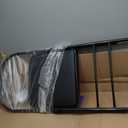 Black Folding Chairs with Padded Cushion and Back, Foldable Indoor Outdoor Chairs with 330-LBS Capacity, Portable Heavy Duty Metal Frame Commercial Seat for Kitchen, Party, Events, Wedding