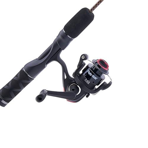 Ugly Stik GX2 Ice Spinning Reel and 36" Fishing Rod Combo, 1-Piece, Graphite and Fiberglass Rod with Clear Tip Design