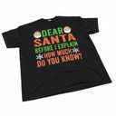 Funny Christmas Shirt Kids Toddler Dear Santa I Can Explain T-Shirt XL