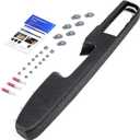 80994 Front Left Driver Side Armrest Repair Kit Fit for Chevy Silverado Suburban Tahoe Avalanche For GMC Sierra Yukon 2010-2014 Door Panel with Release Handle Above Armrest 27In - Black - GM# 84127280