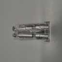 Salt and Pepper Grinder Set, Pump & Grind Peppermill, 2 Refillable Stainless Steel Mills with Thumb Press, One-Handed Salt and Pepper Grinder with Clear Acrylic Stand for Kitchen and Dining