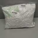 StangH Ruffle Curtains for Bedroom,Farmhouse Style Shabby Chic Window Curtain Panel Set Privacy Protect for Dining Room/Bathroom/Living Room/Dorm/Cottage/Country, White, W52 x L84, 2 Panels