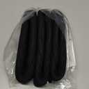 Small Basket, Set of 3 Woven Baskets, Cotton Rope Small Baskets for Organizing, Cute Mini Tiny Storage Basket for Gifts, Decorative Boho Round Bathroom Organization Bin (Black)