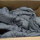 Waterproof Queen Size Mattress Protector with Deep Pockets, Gray